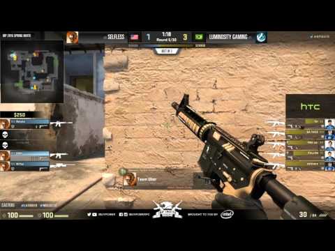 IBP Invite Spring CS:GO 2016 - Lumonsity Gaming vs Selfless - Map 1
