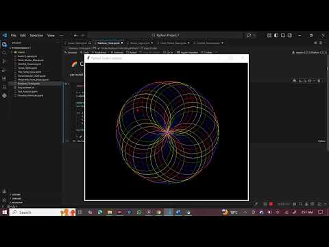 Create A Rainbow Circle Using Python Turtle Python Programming