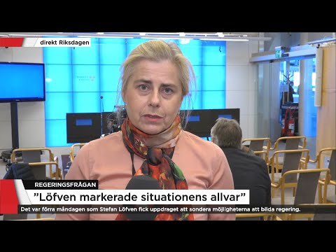 "Stefan Löfven gav ett förstiktigt optimistiskt intryck" - Nyheterna (TV4)