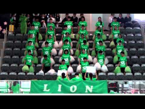 2014-2015 Swimming Gala Cheering Competition - Lion