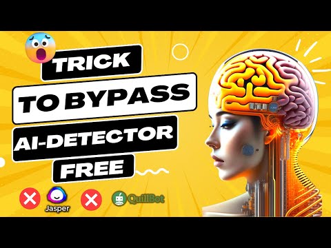 How to Bypass AI Content Detector for FREE 🤯 -Trick chat gpt, Gpt 3 ,3.5 outsmart detection tools