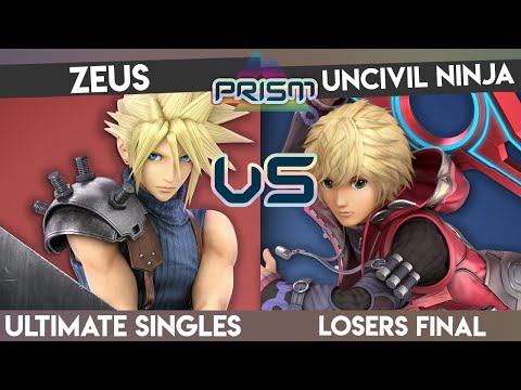 PRISM 201 - Zeus (Cloud) vs. Uncivil Ninja (Shulk) - Losers Final - Smash Ultimate Singles