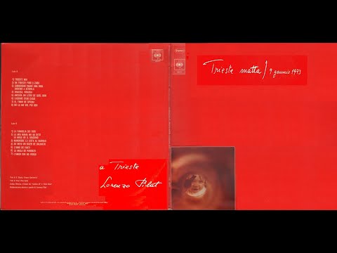 -  LORENZO PILAT - TRIESTE MATTA / 9 gennaio 1973  –  ( - CBS 65477 – ) - FULL ALBUM