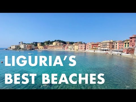 Italy beach vlog. Top 6.5 BEST and MOST beautiful beaches on the Italian Riviera in Liguria Italy.
