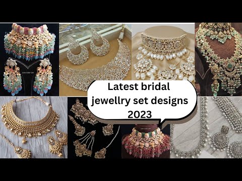 Bridal jewelry trends 2023 || bridal jewelry designs 2023