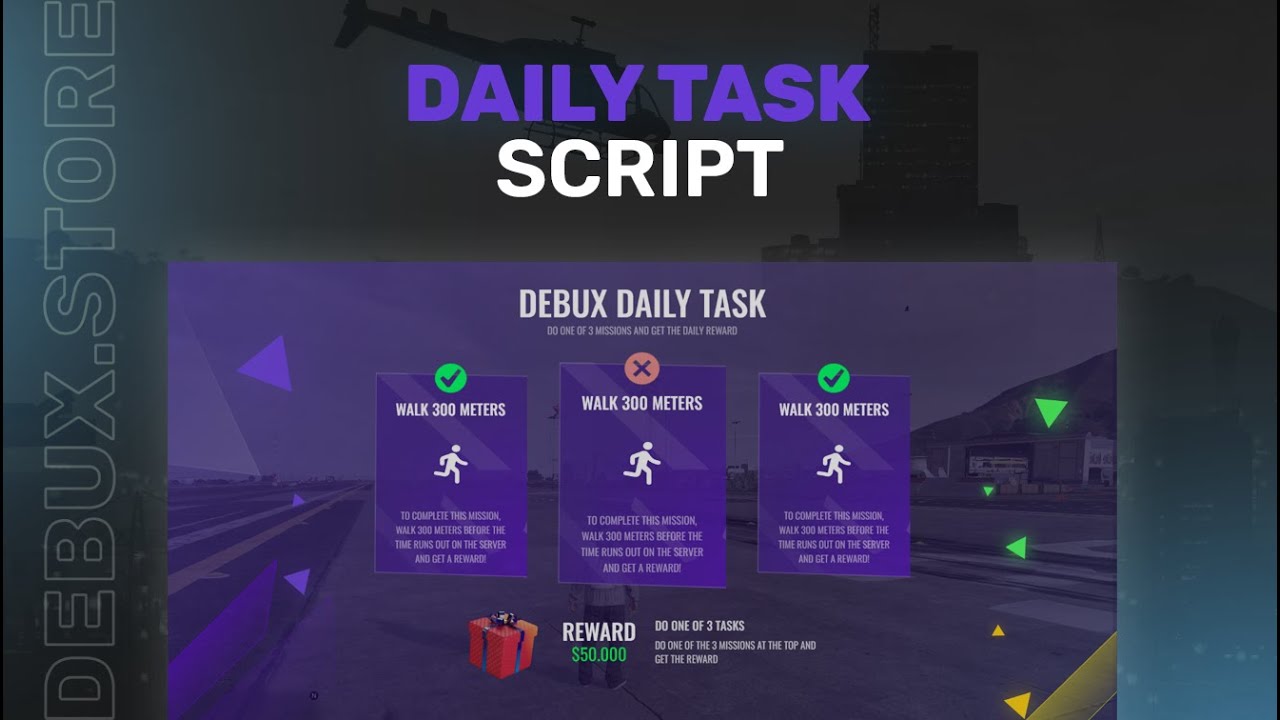 [esx/qb] daily task thumbnail 3