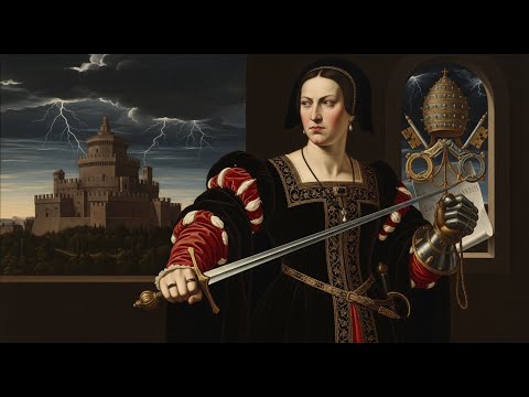 The Dark Story of Countess Caterina Sforza — The Warrior Widow Who Defied the Popes