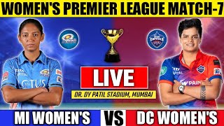 live womens premire league mumbai indians vs delhi capitals match-7 | today live match #ipl2023