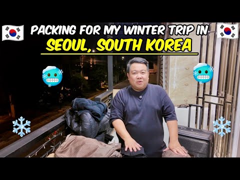 What I Pack for My Winter South Korea Trip 🇰🇷❄️ | Travel Packing Vlog 2026