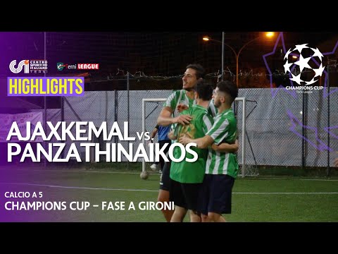 Ajaxkemal - Panzathinaikos (Calcio a 5)