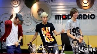 신동의 심심타파 - TEEN TOP Ricky, Chun Ji, Niel, Sexy Dance Penalty - 틴탑 리키, 천지, 니엘, 섹시 댄스 벌칙 20130715