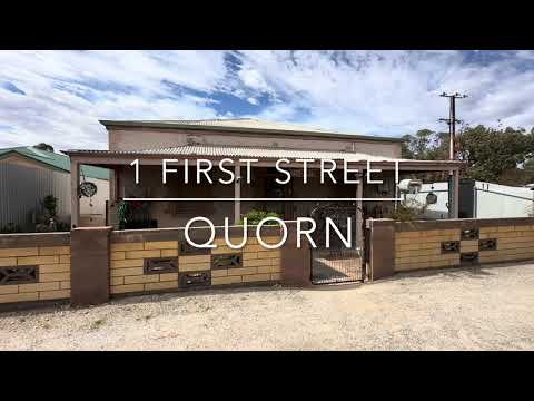 1 First Street, Quorn, SA 5433, 4 ਕਮਰੇ, 1 ਬਾਥਰੂਮ, House