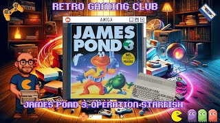 James Pond 3: Operation Starfish | Amiga | Review & Gameplay | Space Adventure Platformer!