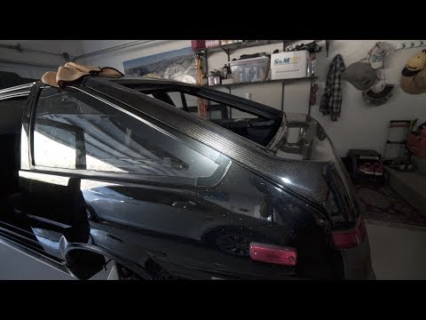 Carbon Hatch Install & Completing the Interior - AE86 GTS BEAMS Ep. 18
