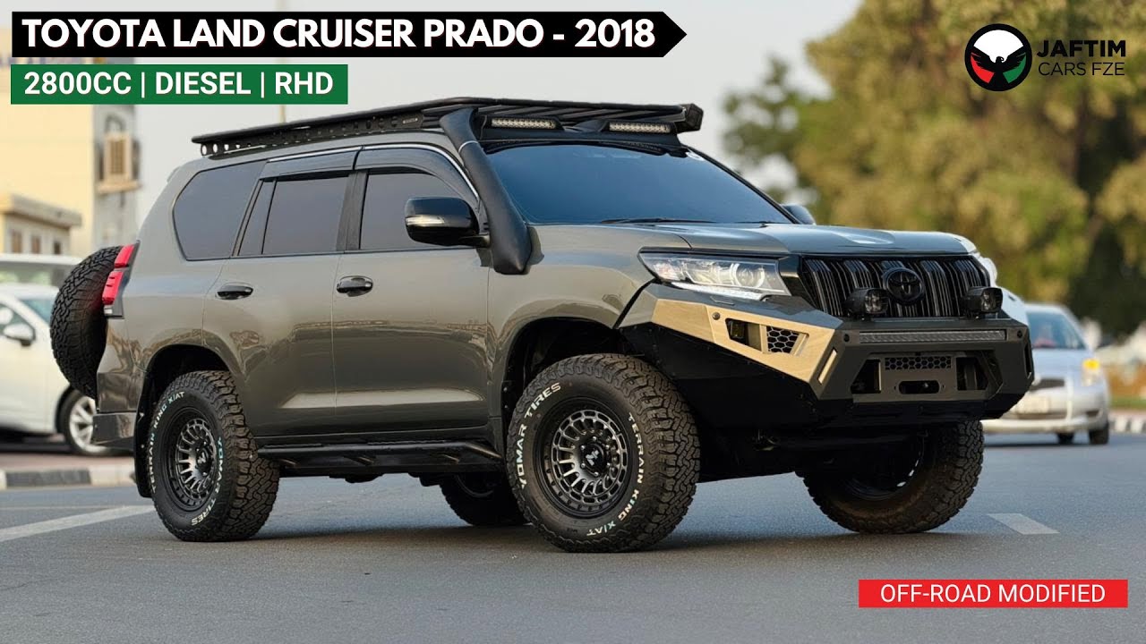Toyota Prado OFF ROAD MODIFIED | MANUAL TRANSMISSION | AWNING CAMPING TENT | PUSH START | 2.8L DIESEL | RHD video