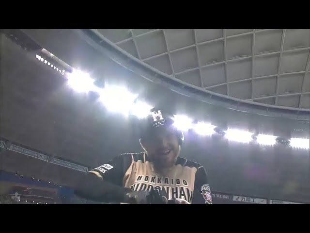 【2回表】今日も握った!! ファイターズ・レアードの先制ソロホームラン!! 2016/4/6 L-F