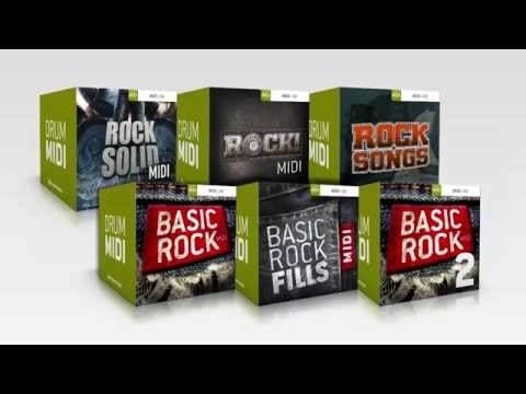 Rock Drums MIDI 6 Pack - Download