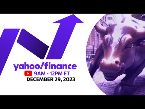 Stock market news today: Stocks dip as Wall Street closes a record year | December 29, 2023