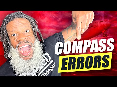 EVERYTHING YOU NEED TO KNOW about COMPASS ERRORS (SO YOU DON'T GET LOST) | Private Pilot License