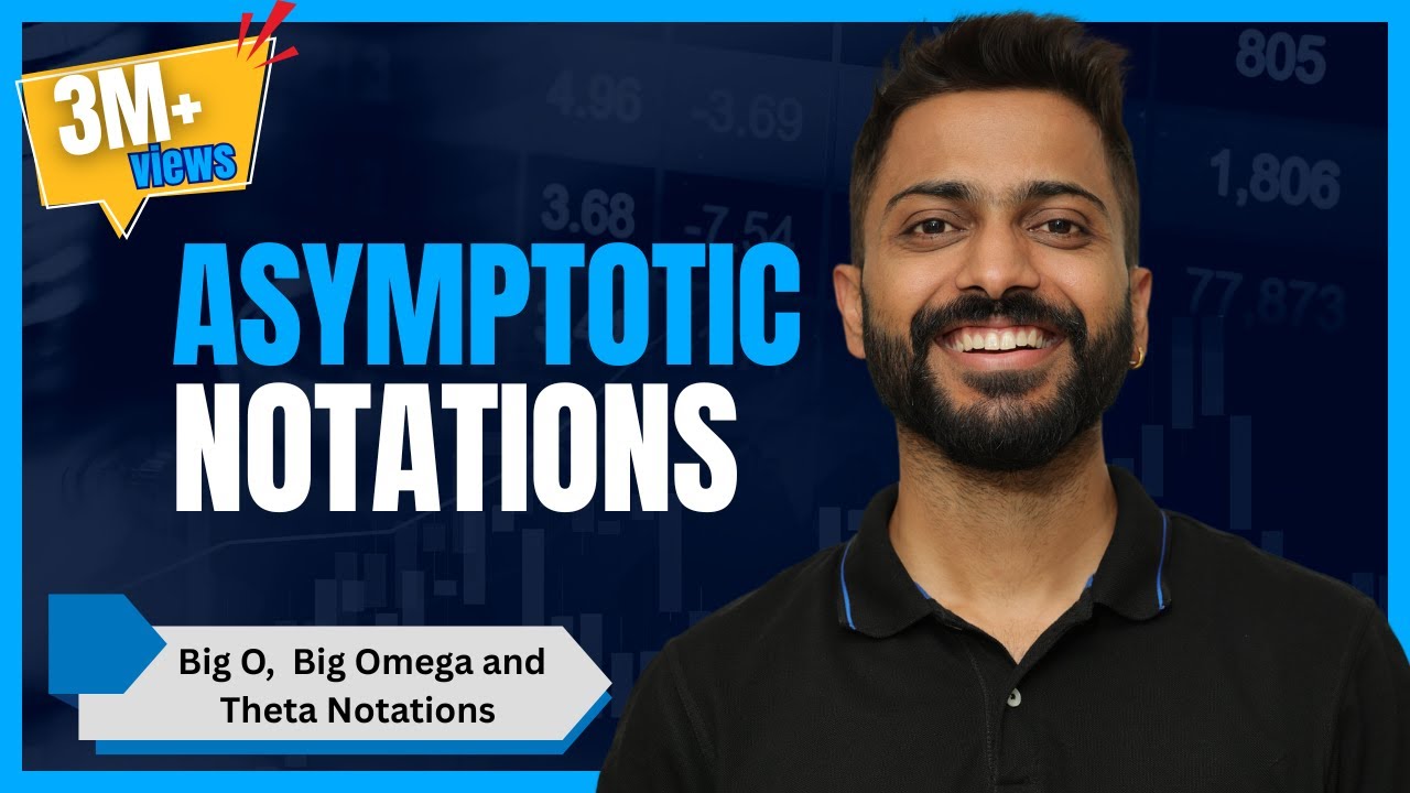 L-1.3: Asymptotic Notations | Big O | Big Omega | Theta Notations | Most Imp Topic Of Algorithm