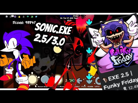 Funky Friday Sonic.EXE update 2.5/3.0 ALL [All Songs]