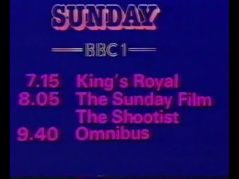 Sunday 10th January 1982 BBC1