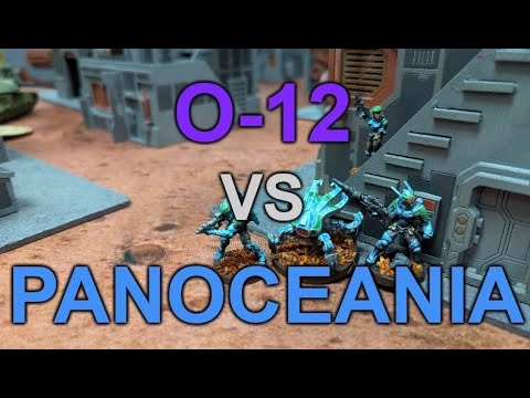 Infinity N5 Battle Report - O-12 vs PanOceania (B-Pong)