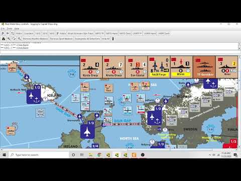 Blue Water Navy Playthrough 11 Capital Ships and Limited Ammo
