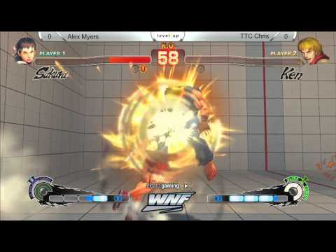 SSF4AE Alex Myers vs TTC Chris - WNF 1.5