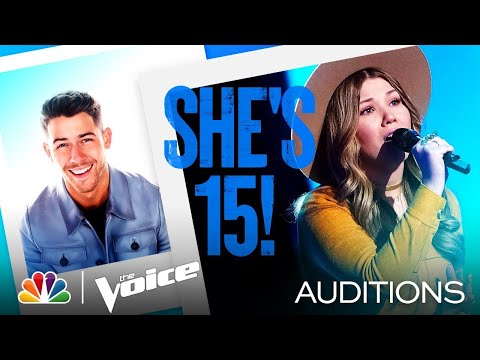 Fifteen-Year-Old Rachel Mac Sings Patty Griffin's "Let Him Fly" - The Voice Blind Auditions 2021