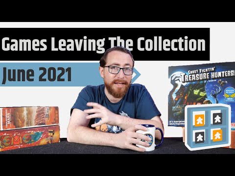Games Leaving My Collection: June 2021 Update