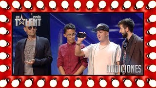 ¡Roba a nuestro jurado y a la audiencia en sus narices!  | Audiciones 4 | Got Talent España 2018