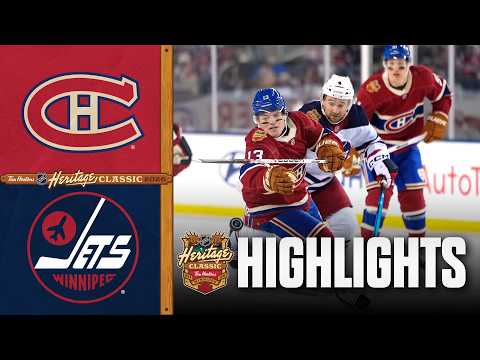 Canadiens vs. Jets | Heritage Classic | NHL Highlights | Oct 25, 2026