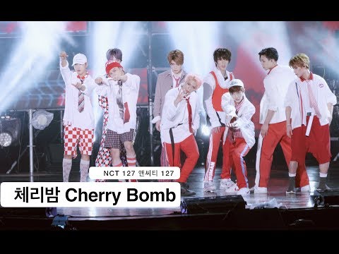 NCT 127 앤씨티 127[4K 직캠]체리밤 Cherry Bomb@170722 Rock Music