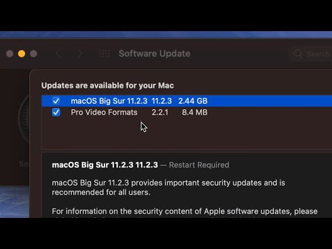 How to Update Mac Pro to macOS Big Sur 11.2.3