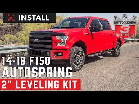 2014-2020 F-150 Auto Spring 2 Inch Front Leveling Kit Install