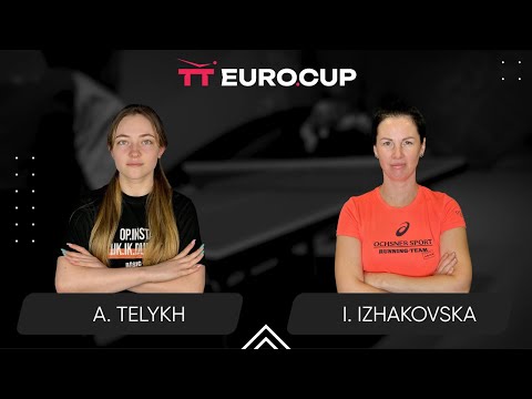 07:00 Anastasiia Telykh - Inha Izhakovska 25.04.2025 TT Euro.Cup Women Ukraine Star Table 3