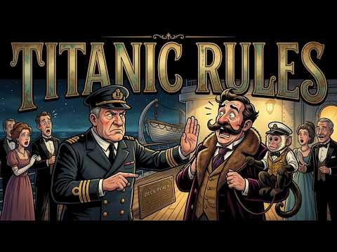 The Titanic's Secret: 50 Rules Passengers Had to Follow