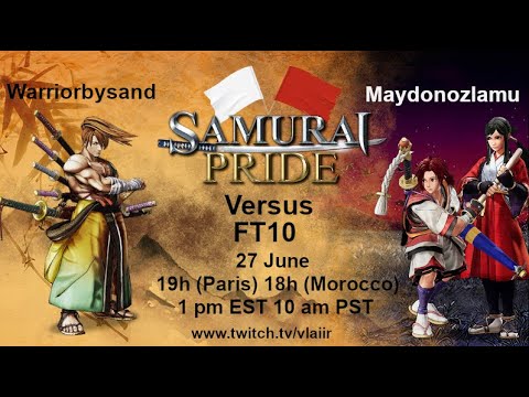 [Fr/Eng] FT10 MaydonozLamu Vs WarriorBySand ! Samurai Shodown France VS Morocco !
