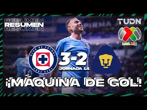 Highlights and goals | Cruz Azul 3-2 Pumas | Liga MX - Matchday 14 Clausura 2025 | TUDN