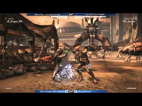 MKX @ Pillar of Salt - G4S Claude (Ermac) vs OD Alcatraz (Sonya) [720p/60fps]