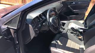 Vw golf airbag module location and removal