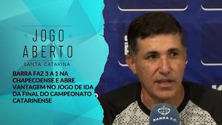 Barra faz 3 a 1 na Chapecoense e abre vantagem no jogo de ida da final do Campeonato Catarinense