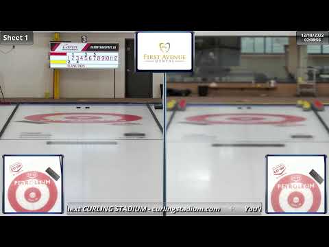 Tran/Sluchinski vs. Sturmay/Kleibrink - SEMIS - Curling Stadium Alberta Curling Series