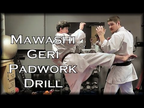 Waza Wednesday 7/25/18 - Mawashi-Geri Ladder Padwork Drill