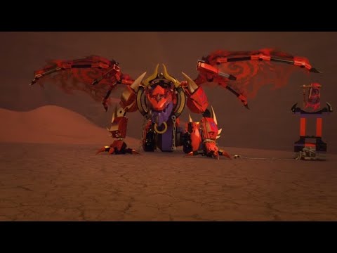 Lego Ninjago Dragons Rising Season 3 Thunderfang Set Animation