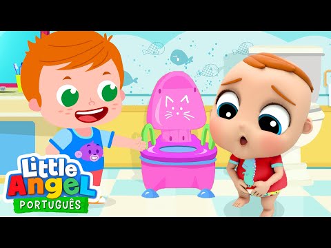 Capa de Joãozinho Aprende a Usar o Troninho! | Canal do Joãozinho - Little Angel Português