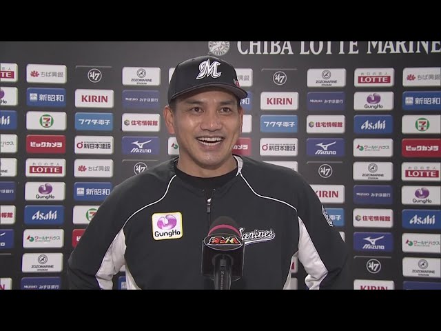 11/8 マリーンズ・井口監督 試合後インタビュー