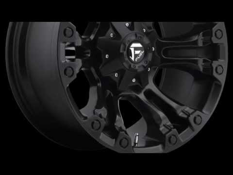 Fuel D560 Vapor Wheels Black