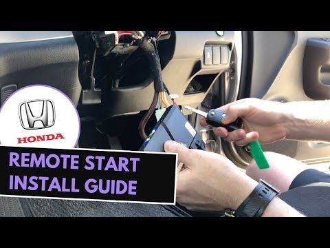 How To Install Remote Start Honda Factory Key in 10 Mins
